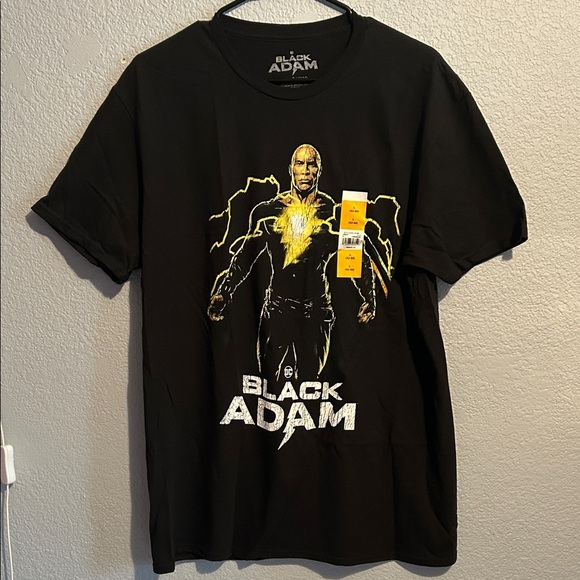DC Other - DC Black Adam Tee - Black and Yellow